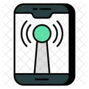 Mobile Hotspot Wireless Network Broadband Connection Icon