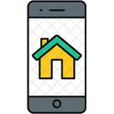 Mobile House Ecommerce Home Icon