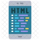 Mobile Html Html Coding Html Icon