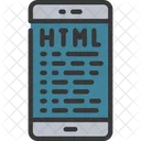 Mobile Html  Icon