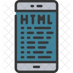 Mobile Html  Icon