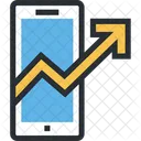 Mobile Business Analytics Icon