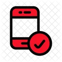 Mobile Approve Completed Task Icon