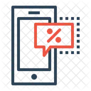 Mobile Device Discount Icon