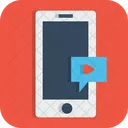 Mobile Phone Chat Icon