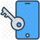 Cyber Security Mobile Icon