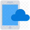 Cloud Computing Mobile Icon