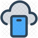 Cloud Computing Mobile Icon