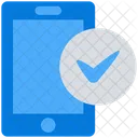 Mobile Checkmark Validation Icon