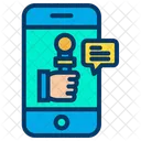 Online News Live News News Chat Icon