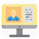 Online Application Mobile Phone Icon