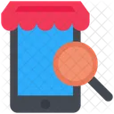 Shopping Ecommerce Mobile Icono