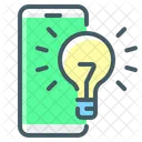 Mobile Idea Mobile Creativity Mobile Innovation Icon
