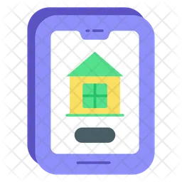 Mobile Immobilien  Symbol