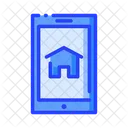 Mobile Immobilien Online Immobilienbuchung Mobile Immobilien Symbol