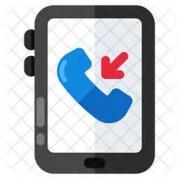 Mobile Incoming Call  Icon