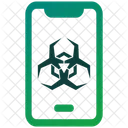 Mobile Infection Mobile Phone Icon
