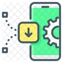 Mobile Install Software Install Software Update Icon