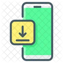 Mobile Install Software Install Software Update Icon