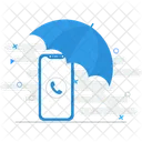 Mobile Insurance Protection Security Icon