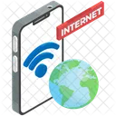 Mobile Internet Mobile Network Mobile Connection Icon