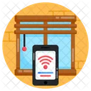 Mobile Internet Mobile Wifi Connected Mobile Icon