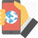 Mobile Internet Screen Icon