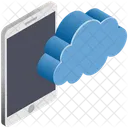 Cloud Computing Mobile Icon