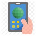Mobile Internet  Icon
