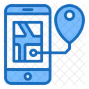 Mobile Karte  Symbol