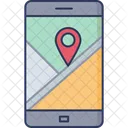 Mobile Karte  Icon