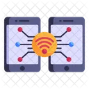 WLAN Sharing Mobile Konnektivitat Internet Sharing Symbol