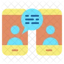 Mobile Konversation  Symbol