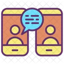 Mobile Konversation  Symbol