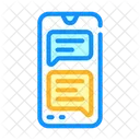 Mobile Konversation  Symbol