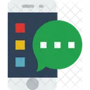 Mobile Konversation  Symbol