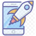 Mobile Launch Startup App Launch Icon