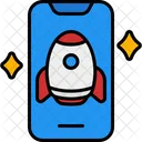 Mobile Launching  Icon