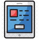 User Interface Mobile Layout App Design Icon