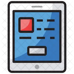 Mobile Layout  Icon