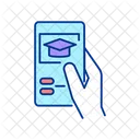 Mobile learning  Icon