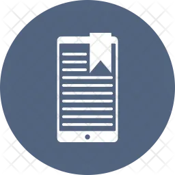 Mobile learning  Icon