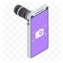 Fisheye Lens Mobile Fisheye Phone Lens Icon