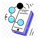 Social Network Phone Link Mobile Link Symbol
