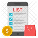 Mobile List Mobile Checklist Mobile Todo Icon