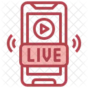 Mobile Live  Icon