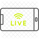 Mobile Live Streaming Mobile Live Icon