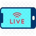 Mobile Live Streaming Mobile Live Icon