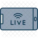 Mobile Live Streaming Mobile Live Icon