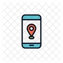 Mobile Location Mobile Location Pin Icon